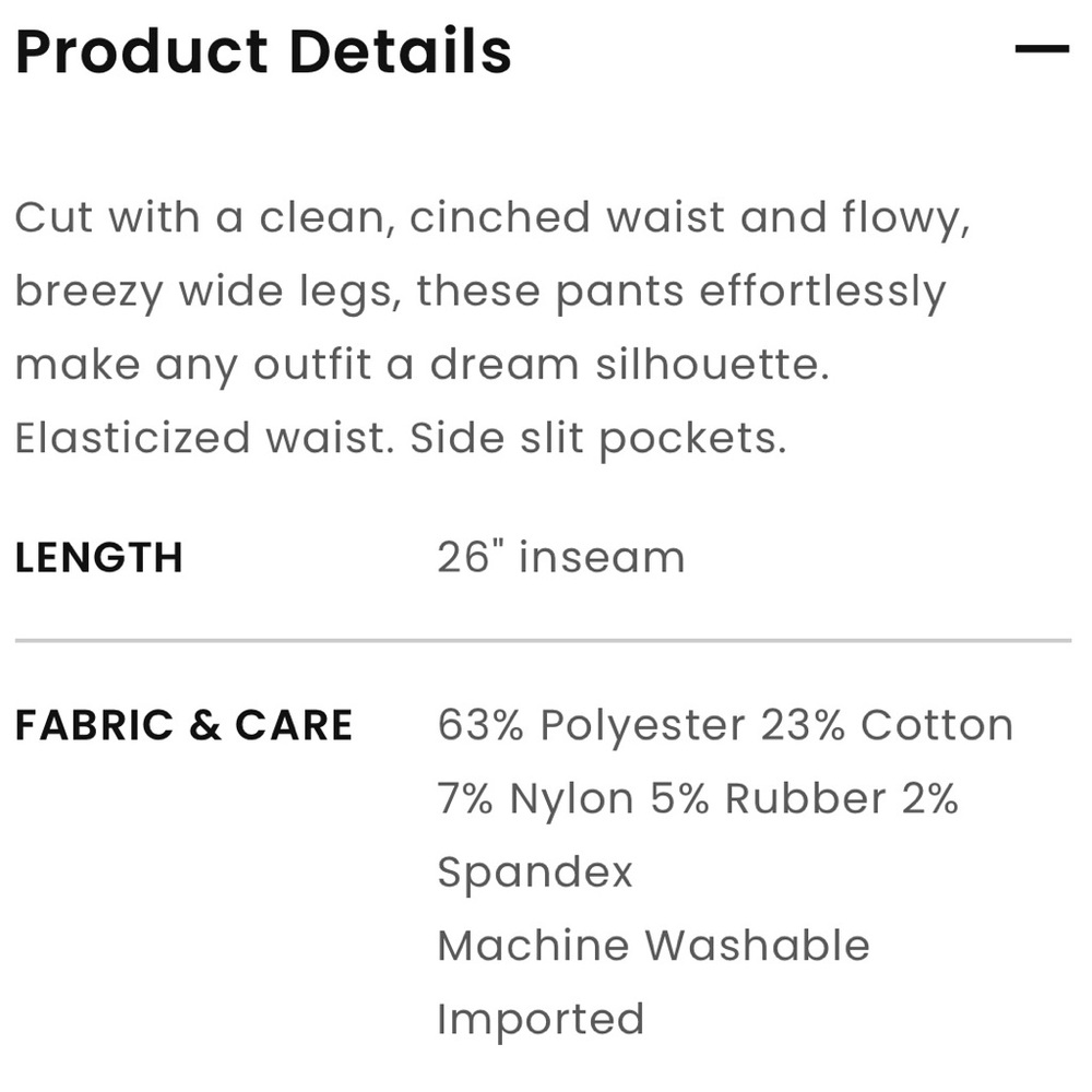 Linen pants - Picture 2 of 2